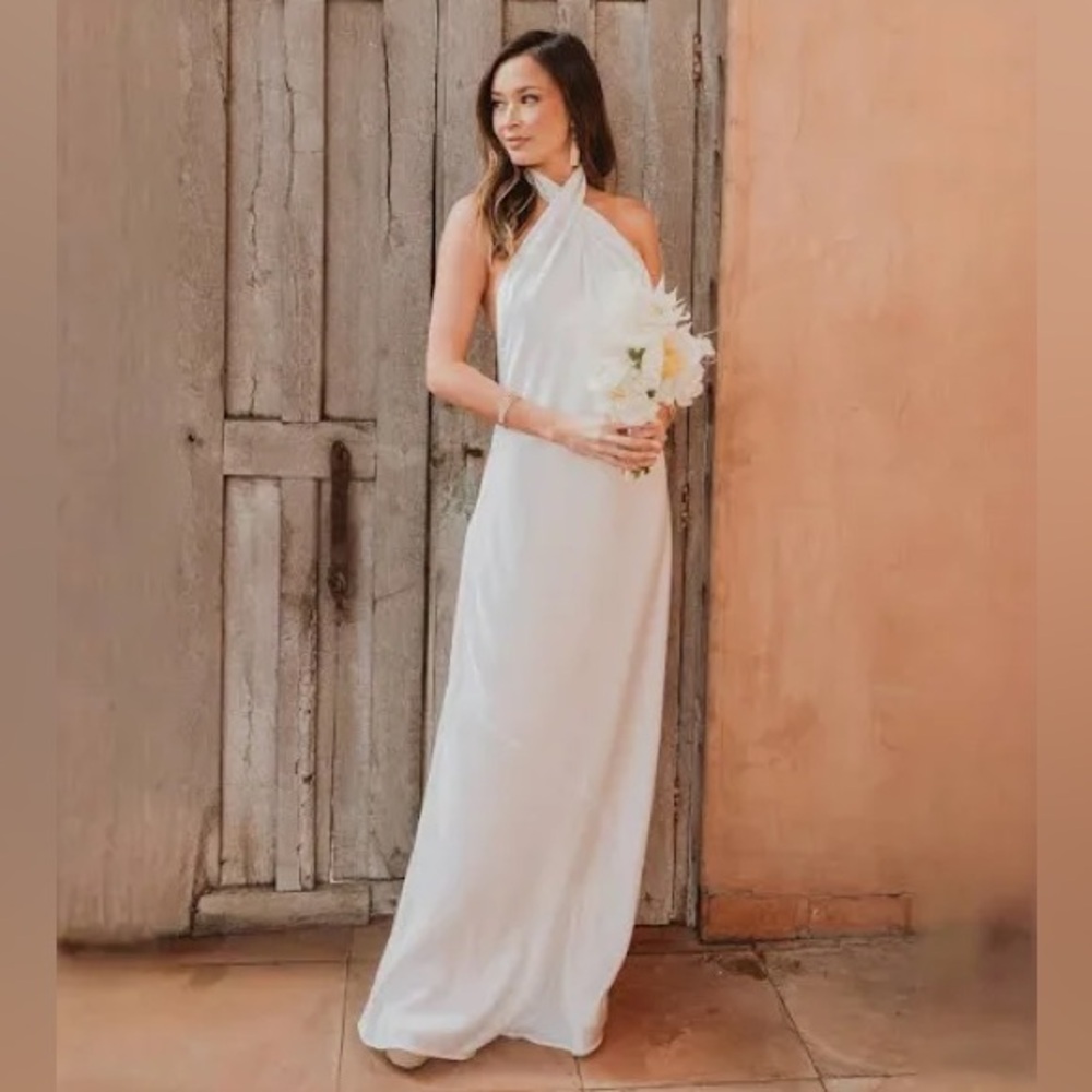 Show Me Your Mumu White Maxi Dress